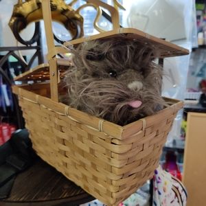 Toto in a basket